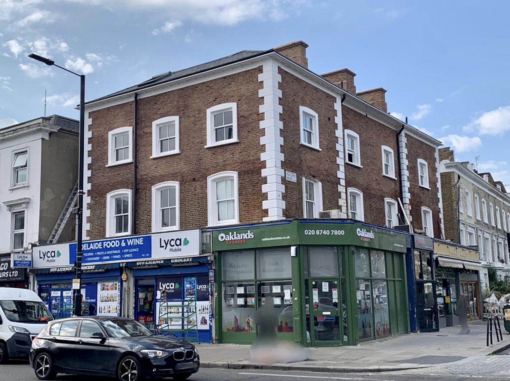 Completed elevation Uxbridge Road